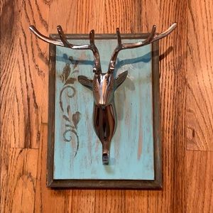 Silver Stag Wall Hanger